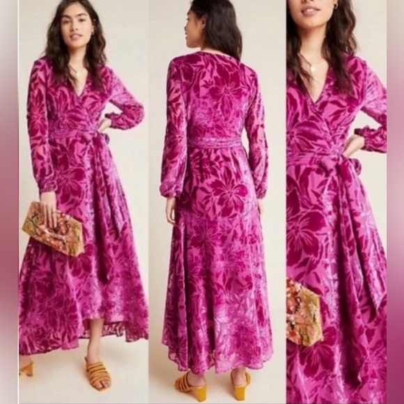 daniella velvet maxi dress Reformation Daniella Velvet Dress, Mahogany